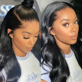Swiss HD Invisible Transparent Undetectable Lace Frontal Body Wave Wig